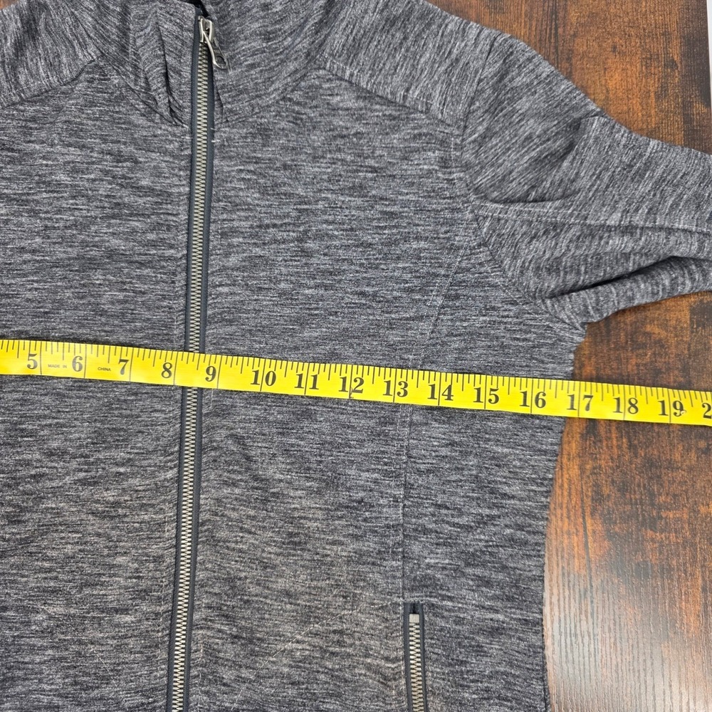 Kuhl Akkomplice Full Zip Hoodie Women XS Gray Heathered Thumbholes Active Jacket - Picture 6 of 7